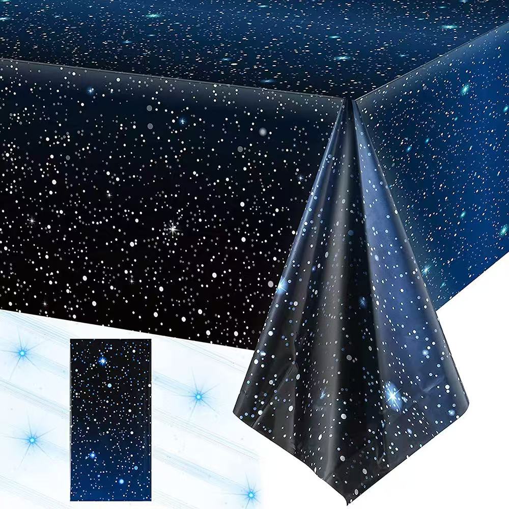 Table Cloth Disposable - Одноразовая скатерть на тему звездного неба