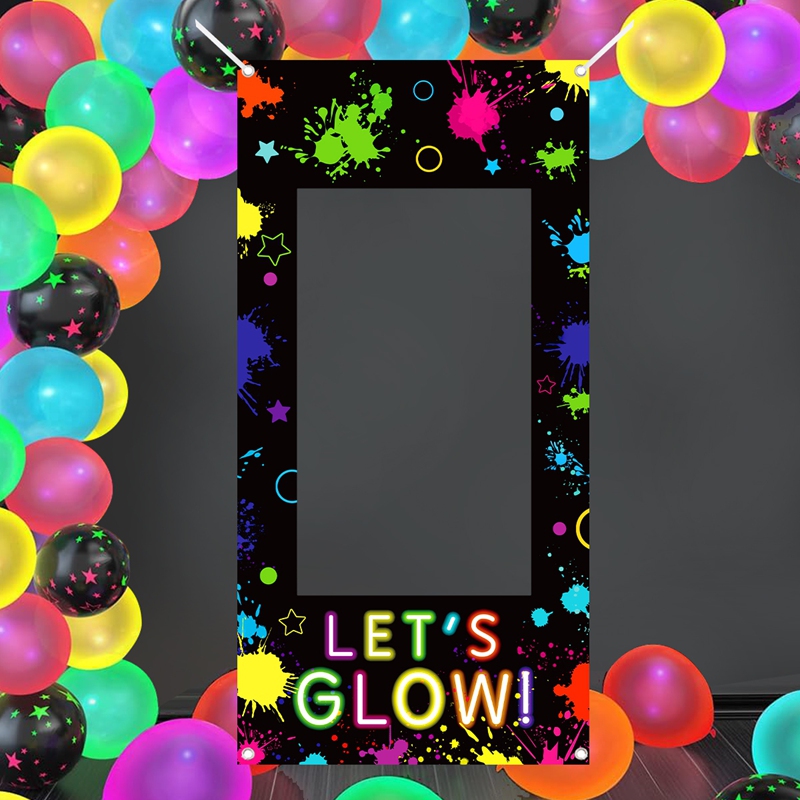 Let'S Party Event Supply - Неоновая рамка для фотобудки Let's Glow,