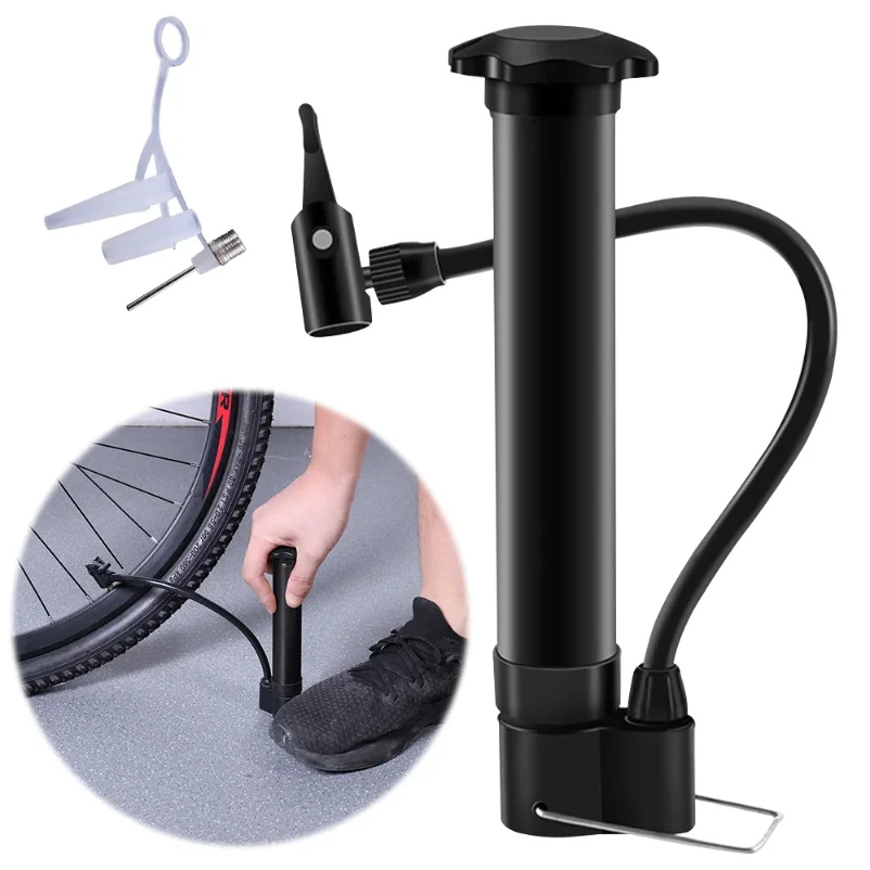 Balloon Pump Hand - Портативный велосипедный насос 80PSI, легкий ручной