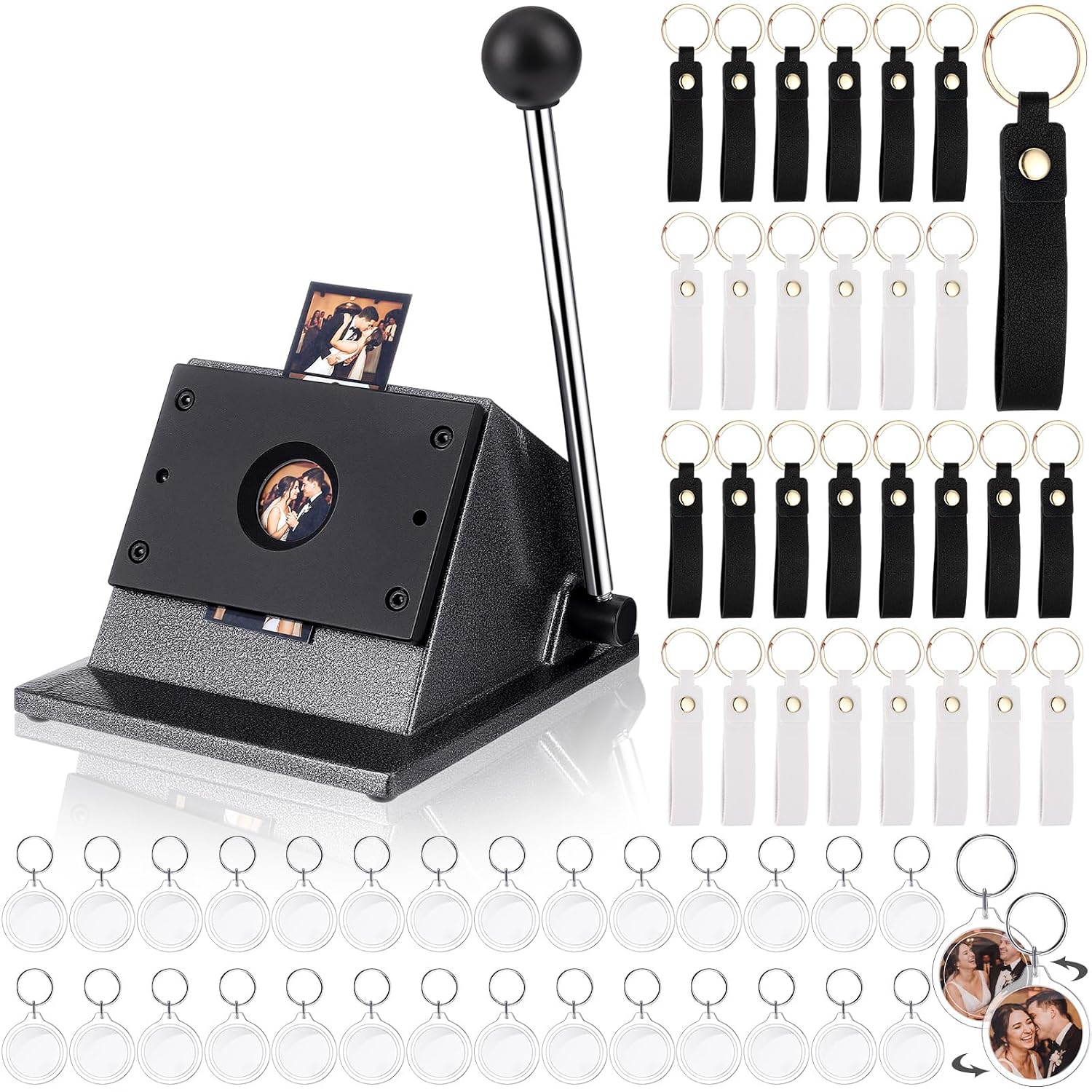 Photo Booth Frame - Набор для фотокабины: 61 шт. ключниц-резаков