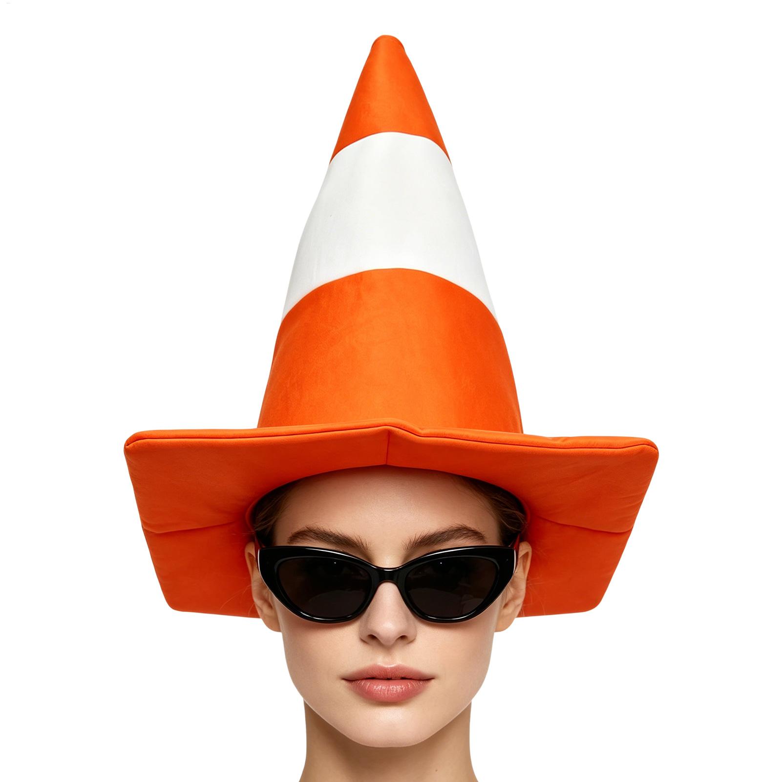 Party Hat Cone - Мягкая фетровая шапка-конус для Хэллоуина, костюмный