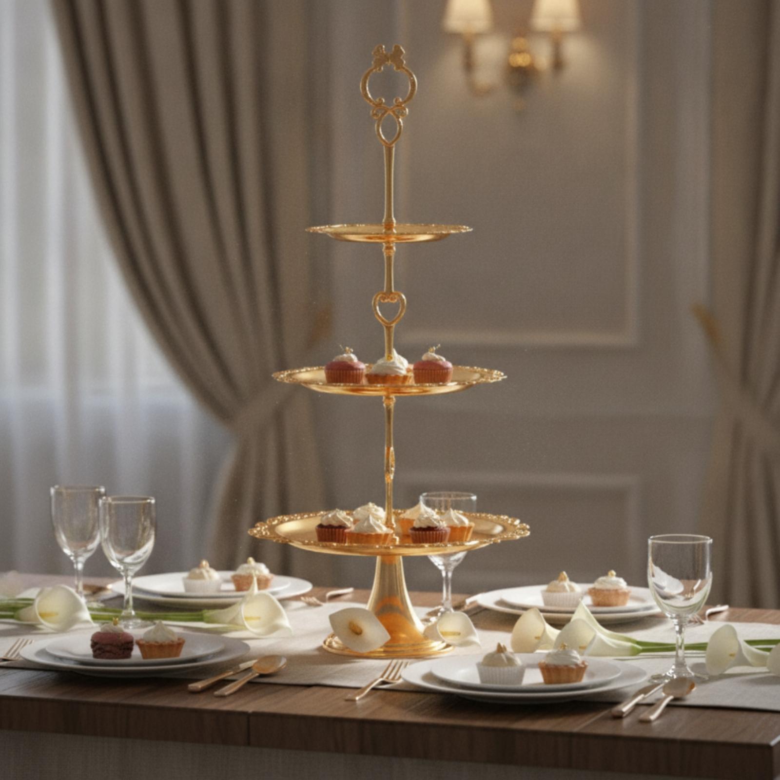 Металлическая многоярусная под – обзор и цена Cupcake Stand Tier