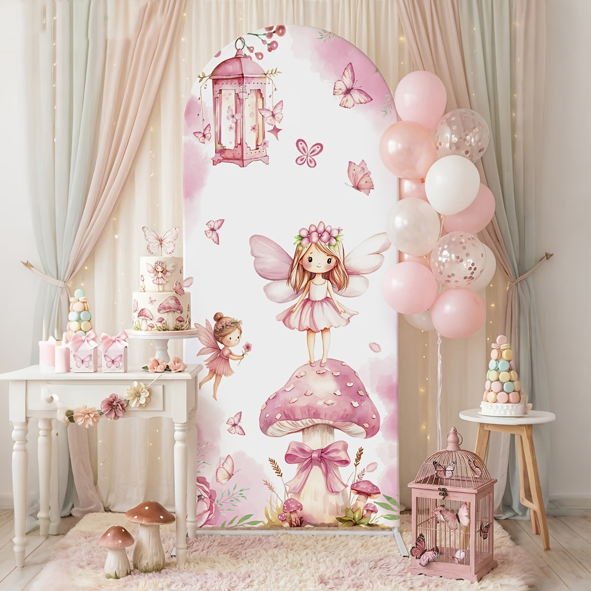 Фон для дня рождения девочки:  – обзор и цена Dessert Table Backdrop
