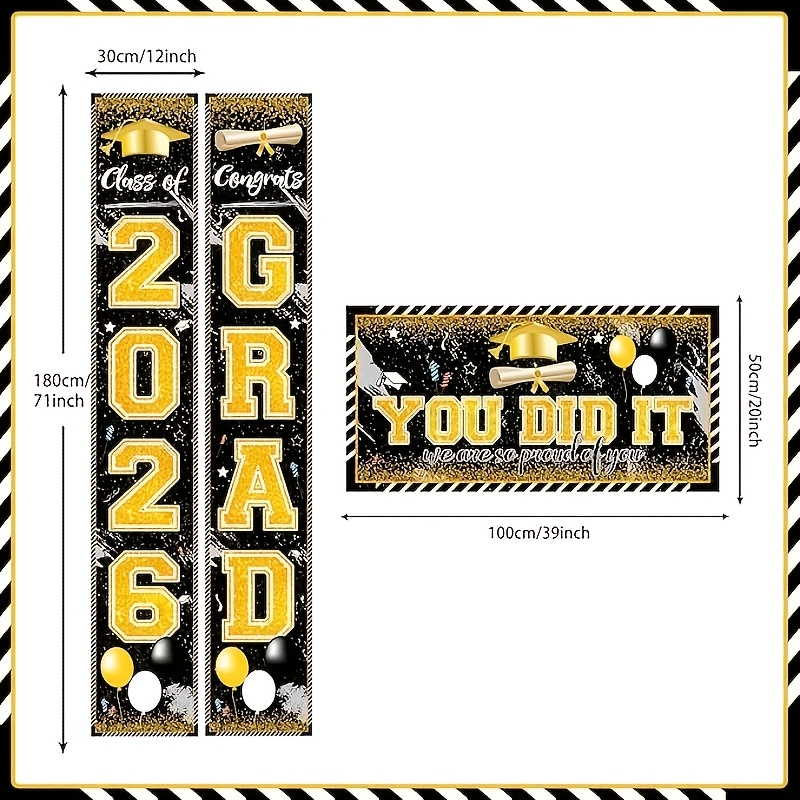 Набор из 3-х 2D-баннеров для в – обзор и цена Party Banner Gold