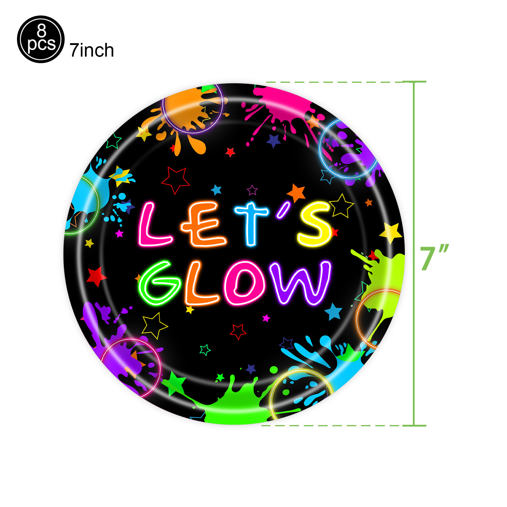 Неоновые товары для вечеринок  – обзор и цена Let'S Party Event Supply