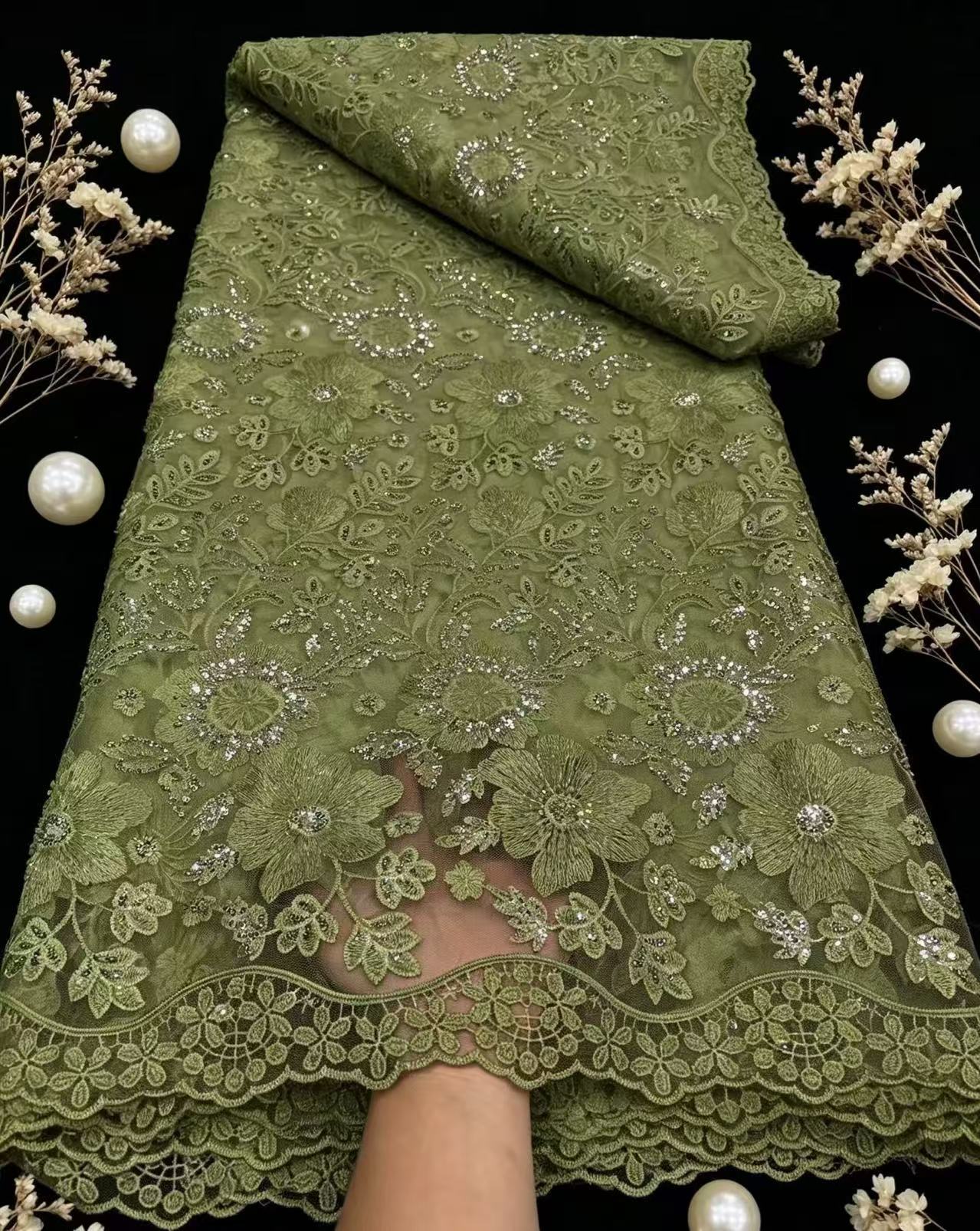 Чисто французская тюлевая сетч – обзор и цена Glitter Tablecloth