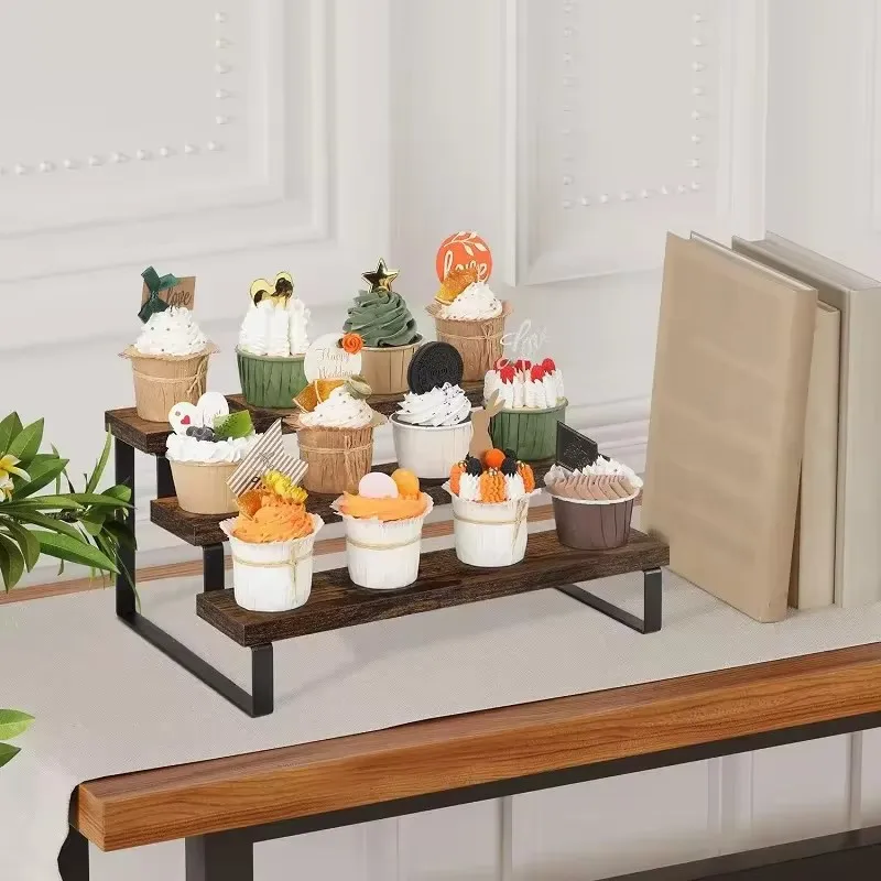 Трехуровневая деревянная подст – обзор и цена Cupcake Stand Tier
