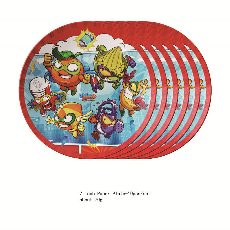 Игра Superzings тема детский д – обзор и цена Table Cloth Disposable
