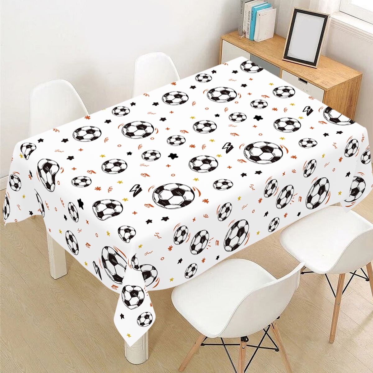 Одноразовая скатерть с футболь – обзор и цена Table Cloth Disposable