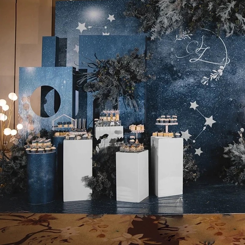 Белые колонные вазы для цветов – обзор и цена Dessert Table Backdrop