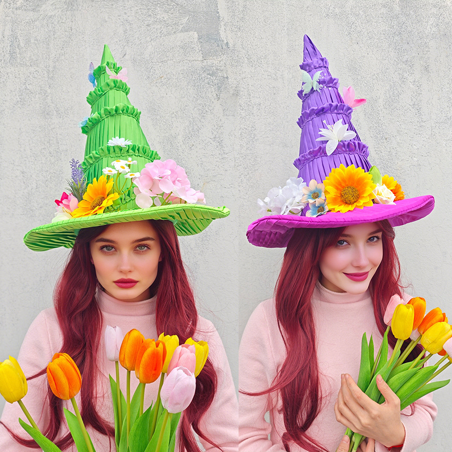 Пасхальная шляпа ведьмы, волше – обзор и цена Party Hat Cone