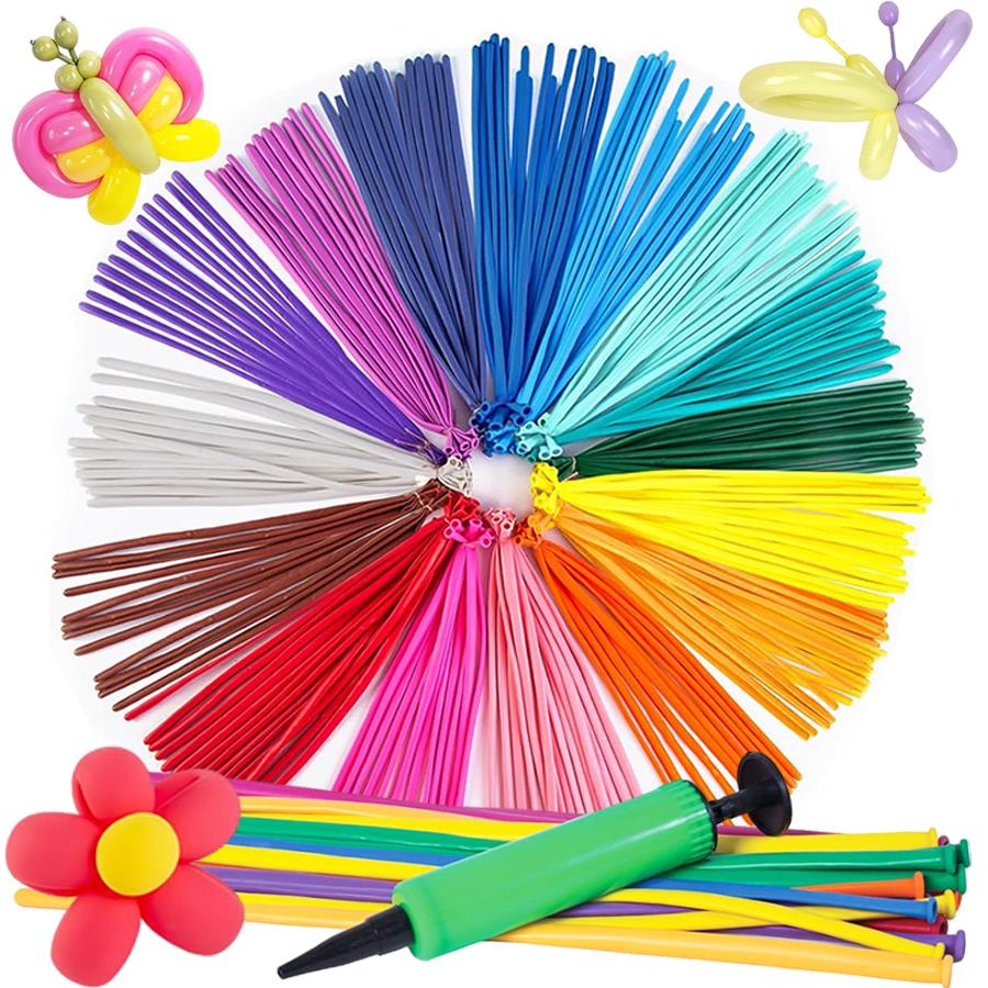 Набор из 101/201 длинных шаров – обзор и цена Balloon Pump Hand